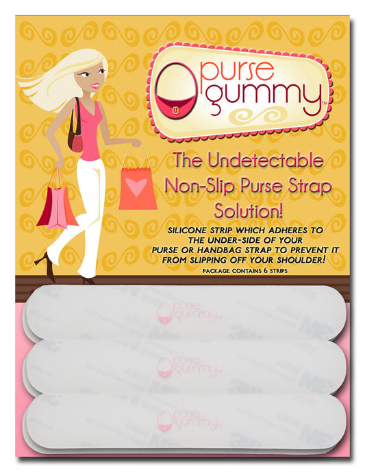 Purse Gummy® Accessory Set of 6 Pieces - SEMI-CLEAR